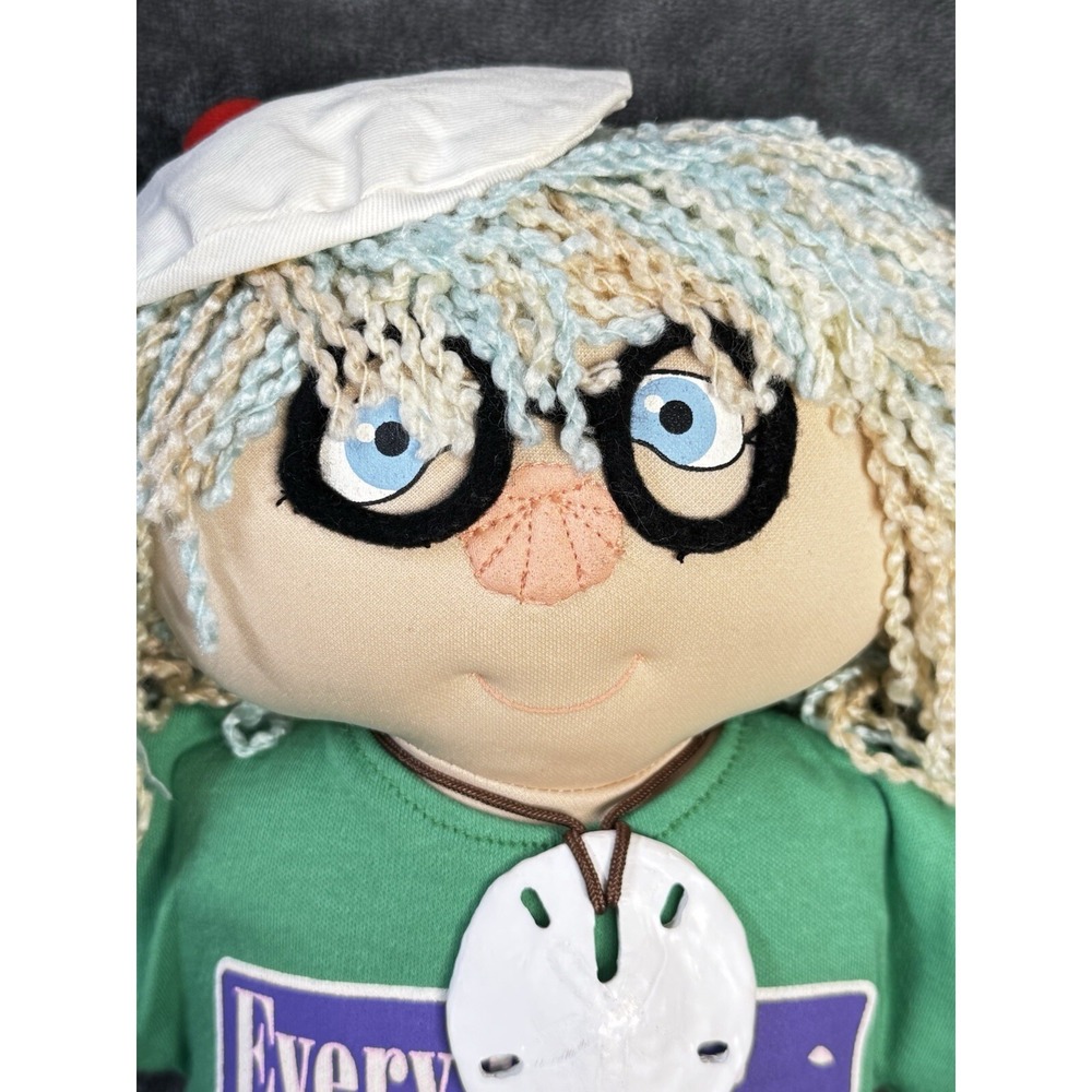 SeaBabies Herbie Fisher Plush Doll Cathleen Arone Rare Vntg 1995 Ocean Litter - Picture 2 of 12